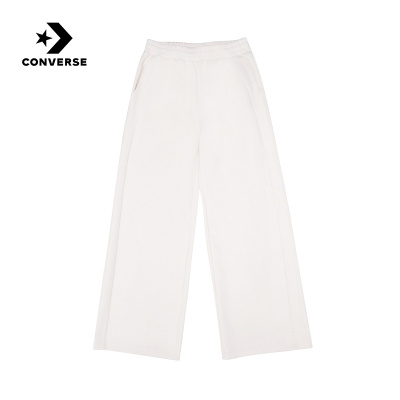 Converse匡威女裤春季新品简约宽松百搭休闲阔腿裤长裤WCJ409-BI5