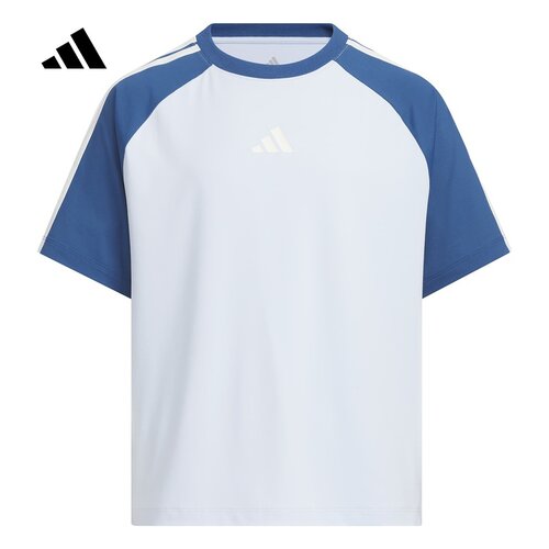 阿迪达斯 （adidas）|（新款）2026夏男大童短袖上衣 KH0208