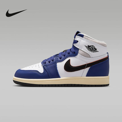 耐克小童鞋AIR JORDAN 1 RETRO HIGH OG AJ1高帮篮球鞋FD1412-100