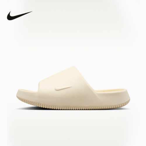 Nike耐克女鞋MARINA白色凉拖鞋户外缓震轻便百搭人字拖IH2381-100