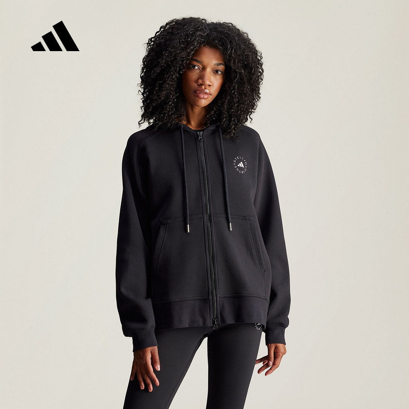 adidas阿迪达斯外套女装2025春季新款休闲连帽衫运动服夹克JF6,运动服/休闲服装,运动茄克/外套,淘宝优惠券,粉丝福利购,淘宝优惠卷