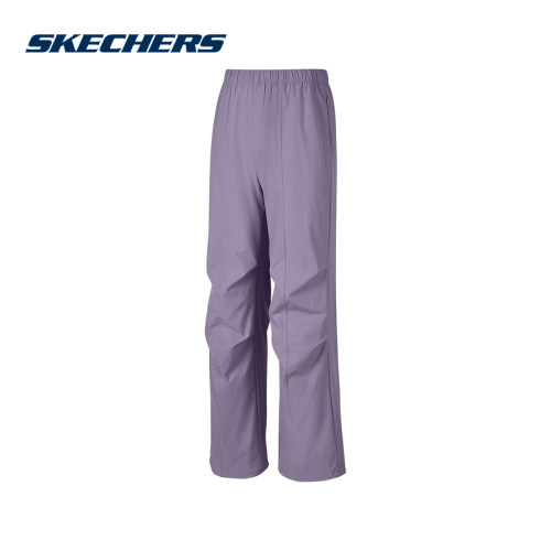 Skechers斯凯奇2026夏季女子宽松舒适运动休闲梭织长裤 P226W124