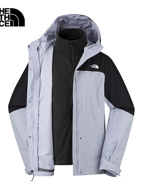 THE NORTH FACE北面新款2025F/W女三合一夹克 NF0A8CK3D0P1