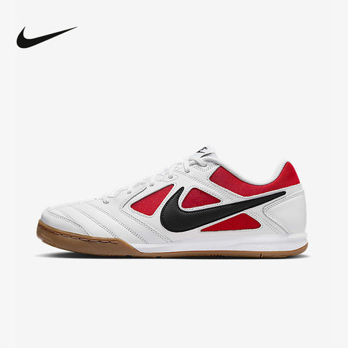 耐克男鞋2025夏新款Gato红黑撞色舒适轻便运动鞋网球鞋IB8509-100