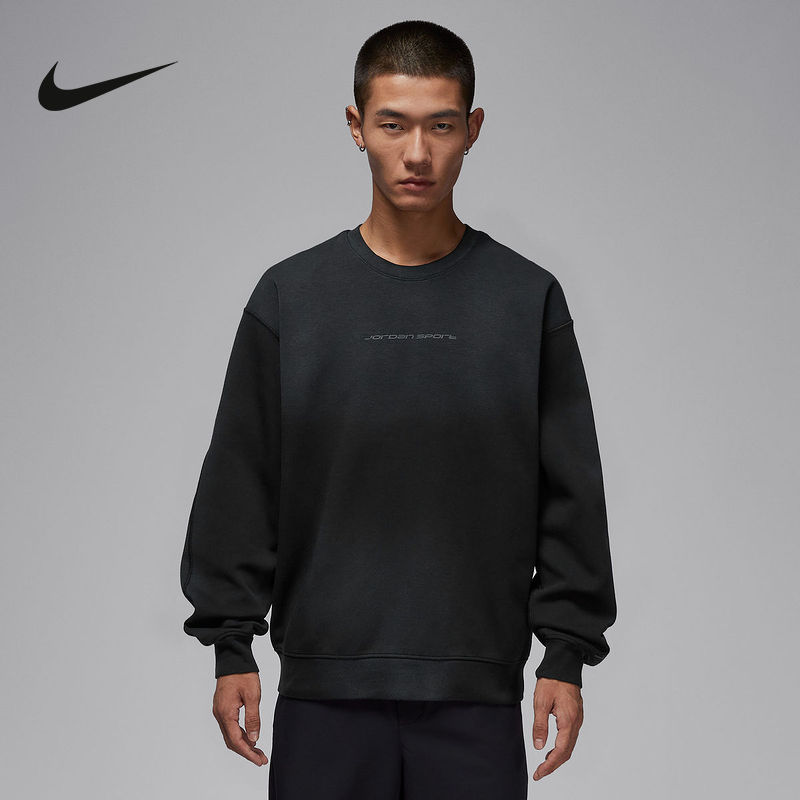 Jordan耐克Dri-FIT秋冬男子卫衣圆领运动衫针织套头衫IF3106-010