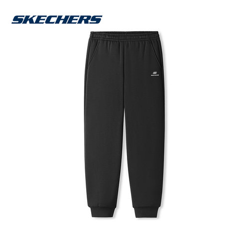 Skechers斯凯奇秋冬款女士裤子户外休闲裤加绒长裤L425W092/0018