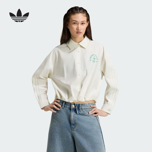 阿迪达斯 （adidas）|（新款）2026秋女长袖衬衫 KX6897