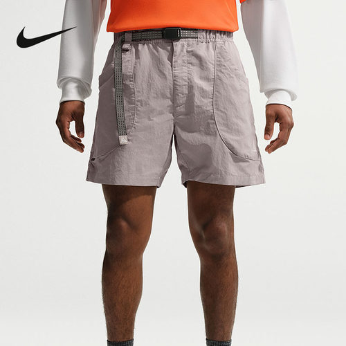 Nike ACG男户外机能越野徒步大口袋拒水速干梭织短裤 IF0894-009