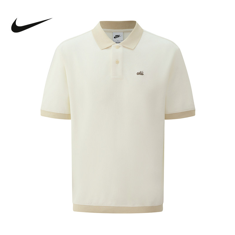 NIKE耐克男装POLO衫25夏季新款短袖T恤运动服跑步半袖HV0885-133