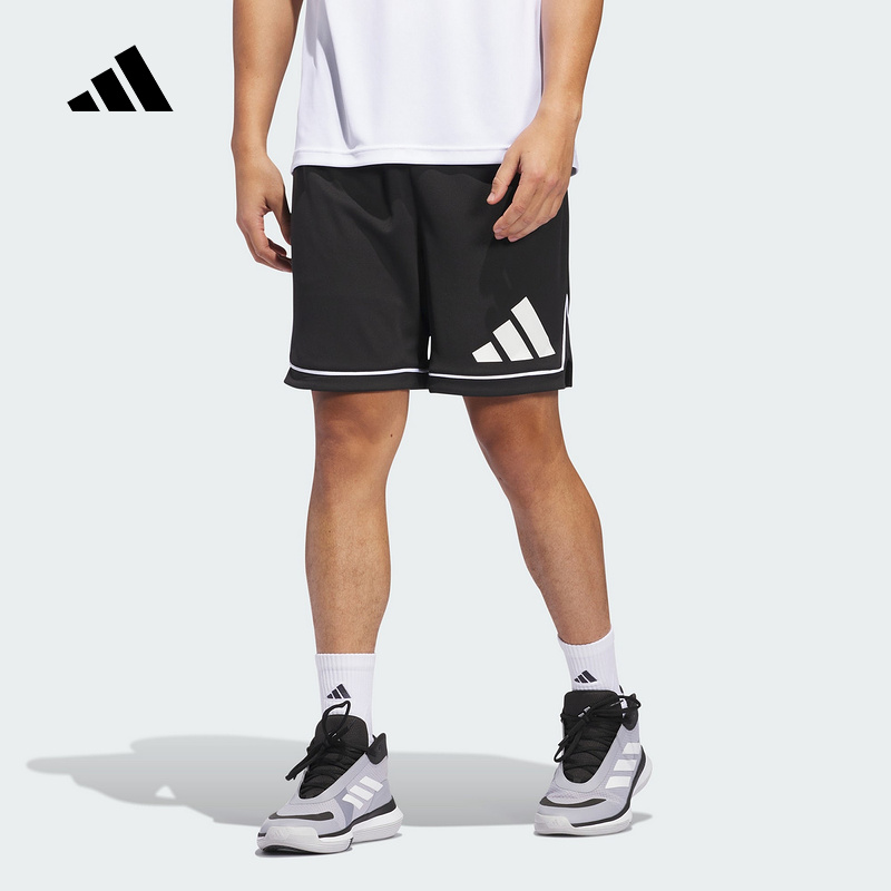adidas阿迪达斯运动2025夏男针织短裤 JN4728
