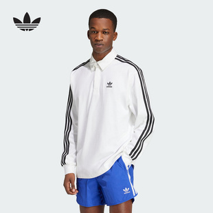 POLO 阿迪达斯 2025冬男长袖 新款 IZ2459 adidas