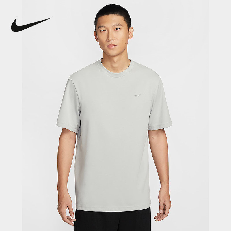 耐克（NIKE）|（新款）2026春男短袖针织衫 DV9832-098,运动服/休闲服装,运动T恤,淘宝优惠券,粉丝福利购,淘宝优惠卷