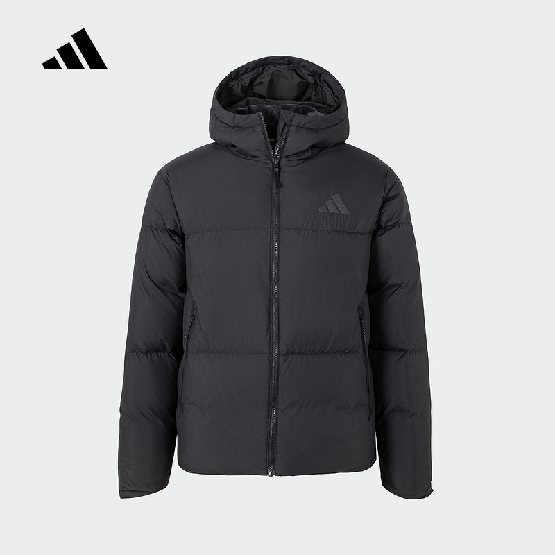 阿迪达斯男装冬季新款保暖外套连帽鸭绒面包羽绒服保暖JV6187,运动服/休闲服装,运动羽绒服,淘宝优惠券,粉丝福利购,淘宝优惠卷