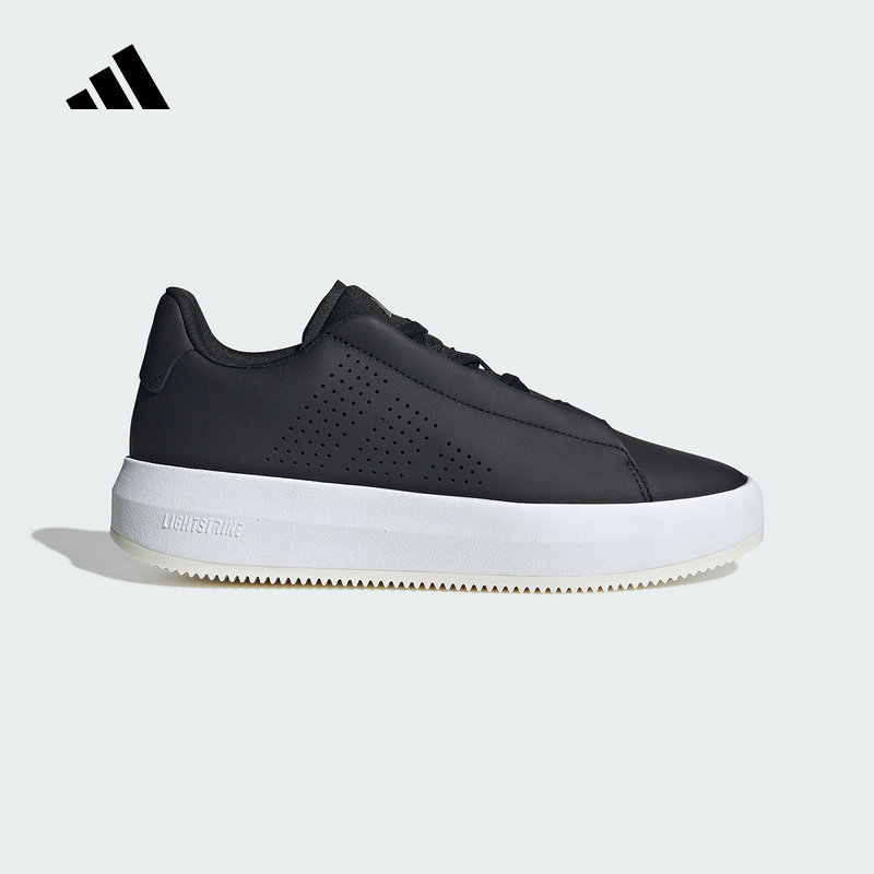 adidas阿迪达斯秋新款男女鞋经典网球风运动休闲鞋板鞋黑色JQ3,运动鞋new,运动休闲鞋,淘宝优惠券,粉丝福利购,淘宝优惠卷