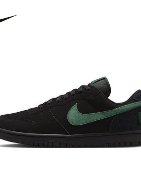 耐克男鞋运动鞋BIG NIKE LOW黑色低帮复古板鞋854166-008