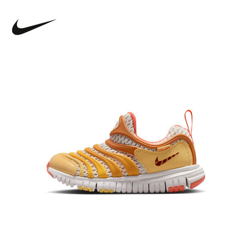NIKE耐克童鞋Dynamo Free BR 2缓震毛毛虫幼童运动鞋 IU1258-181