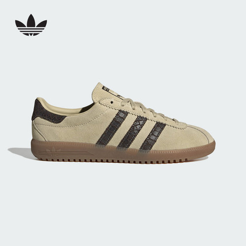adidas阿迪达斯三叶草2026春女BERMUD经典复古低帮运动鞋 IH4183