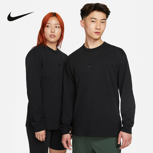 Nike耐克卫衣男上衣秋新款运动休闲长袖圆领刺绣套头衫DO7391-010