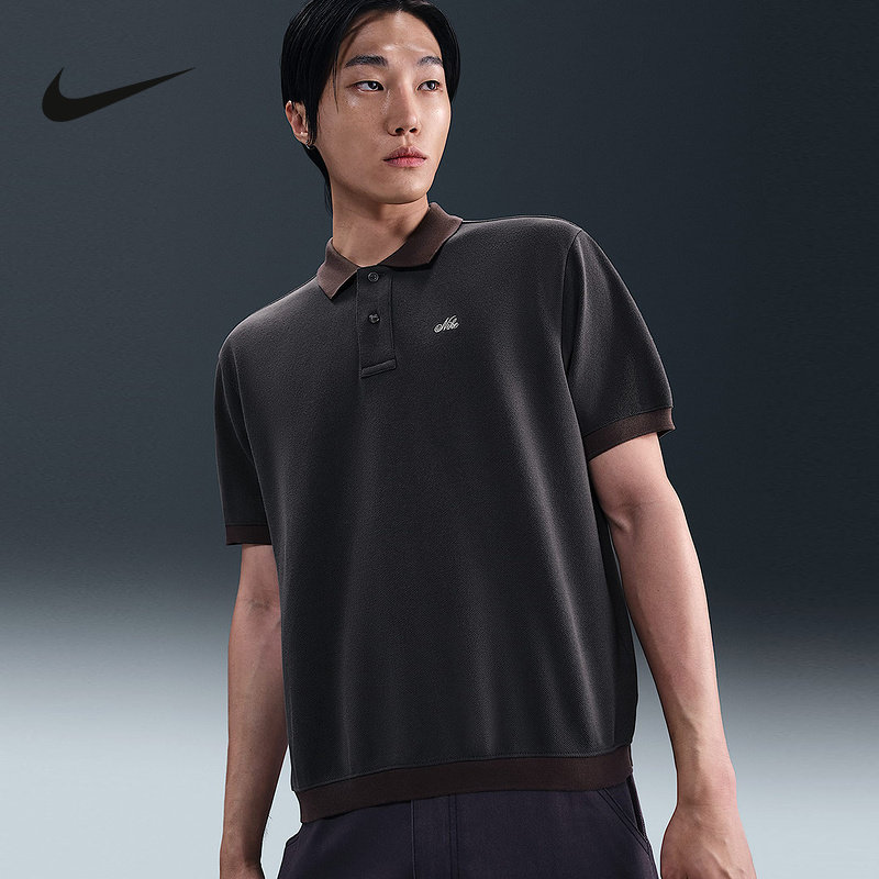 NIKE耐克男装POLO衫25夏季新款短袖T恤运动服跑步半袖HV0885-060