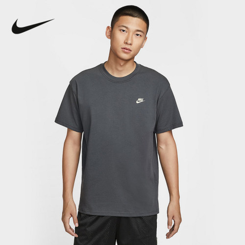 耐Nike耐克短袖男夏新款宽松透气图案印花棉质运动T恤IH2473-060