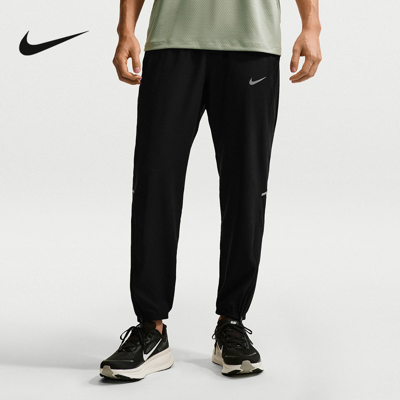 NIKE耐克夏Dri-FIT男子速干梭织透气训练跑步运动长裤IF2063-0 - 实物图
