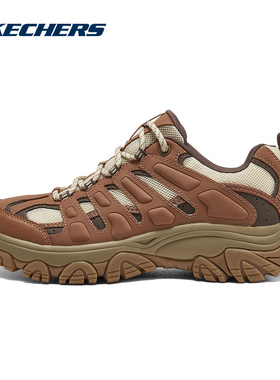 Skechers斯凯奇女醒山减震越野户外徒步登山休闲鞋 180185C-RUST