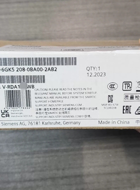 议价西门子6GK5 208-0BA00-2AB2，全新原装未开封