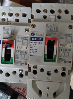 议价AB罗克韦尔塑壳断路器 140U-H2C3-C90A，拆机件