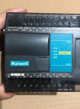 议价拆机haiwell海为plc控制器n24s2t