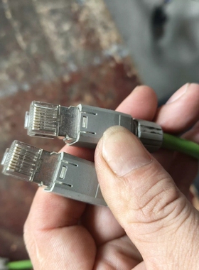 议价西门子4芯抗震PROFINET总线-金属款，0.3米一条，5