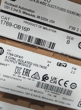 议价1769-OF4VI，罗克韦尔AB I/O模，Compac