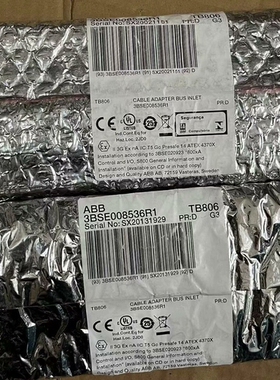 议价TB806 3BSE008536R1 ;TB805,3BS