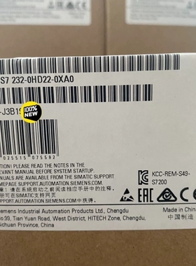 议价正品6ES7232-0HD22-0XA0西门子S7200EM