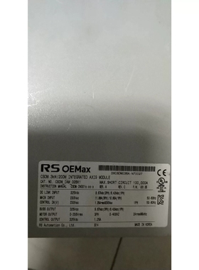 议价拆机正品 RS OEMAX CSDM-IAM-02BX1 现货