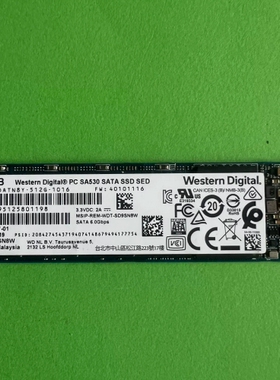 议价西数 Western Digital SA530 512G