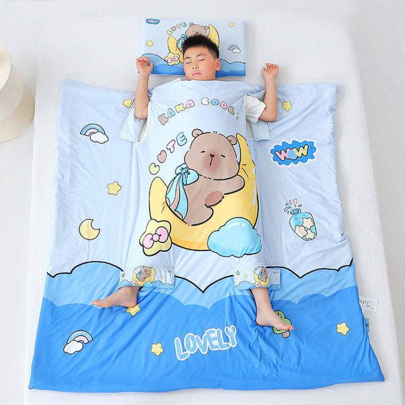 2025新款A类小凉皮含蚕丝防踢被儿童空调房护肚夏被凉感丝儿童被,婴童用品,睡袋/防踢被,淘宝优惠券,粉丝福利购,淘宝优惠卷