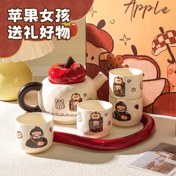 新婚礼物乔迁居礼盒杯子套装结婚礼物水杯套装新舍里茶具套装茶杯