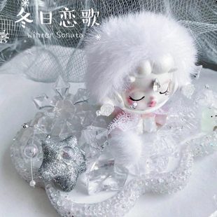 车内饰品石闭1娃娃香氛s Pr可爱入cein汽车中控台摆件车载香薰眼s