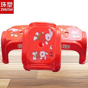 换鞋 塑料广东浴室时尚 凳防滑儿童塑家用珠子简约小凳子客厅小板凳