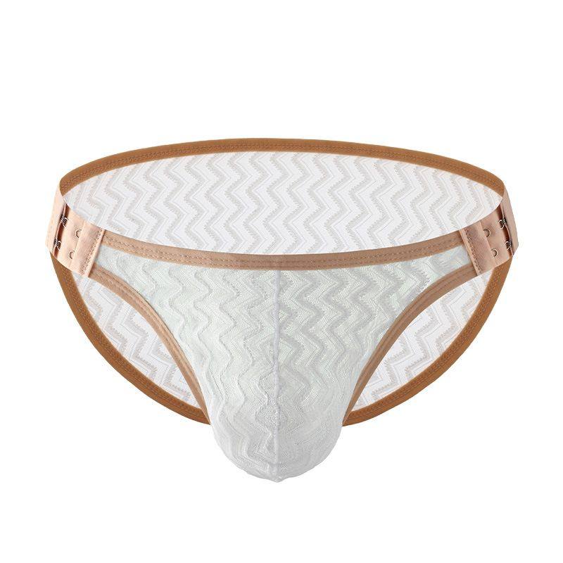 男士拼色窄边速干蕾丝可调大小开扣三角内裤青年亲肤性感男生低腰,女士内衣/男士内衣/家居服,男丁字裤,淘宝优惠券,粉丝福利购,淘宝优惠卷