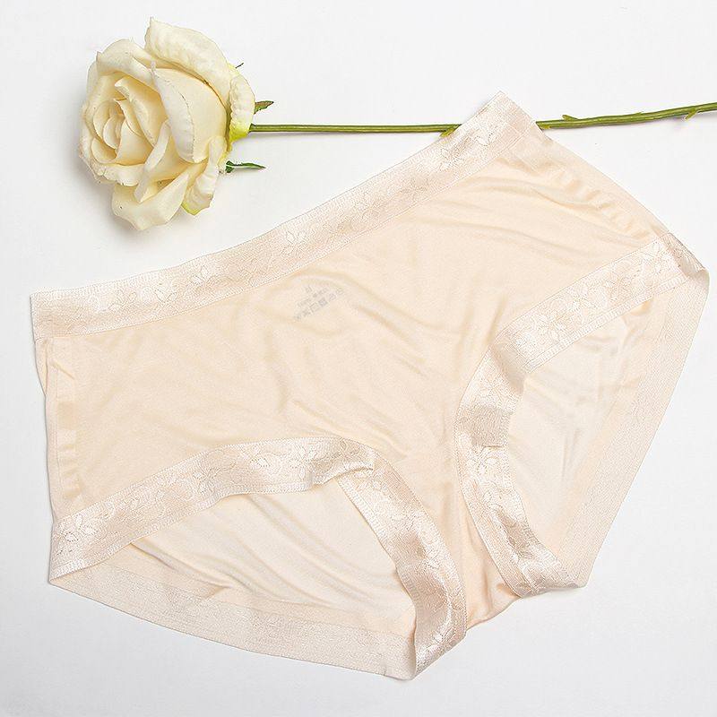 夏季 桑蚕丝女士真丝内裤女 热熔无接缝小中腰无痕一片式平角内裤,女士内衣/男士内衣/家居服,女三角裤,淘宝优惠券,粉丝福利购,淘宝优惠卷