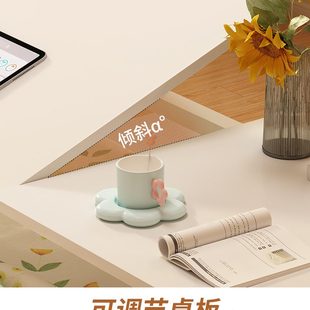 学习可移动床边桌可升降跨床桌子卧室电脑桌懒人桌子家用床尾桌