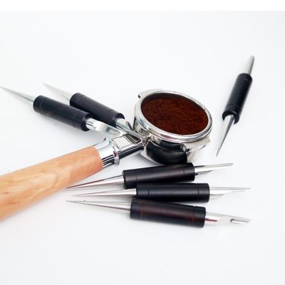 咖啡奶泡艺术轰炸机拉花针 不锈钢雕花棒 咖啡勾花针奶泡画裱花针