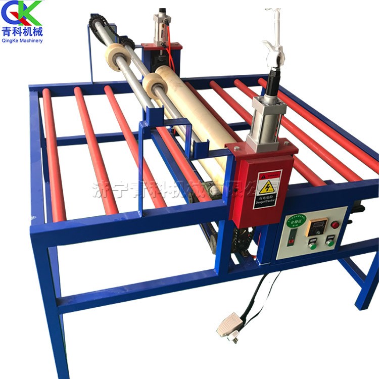 茶几玻璃贴膜机器 卧式橱柜门自动覆膜设备 玻璃橱柜门贴膜设备