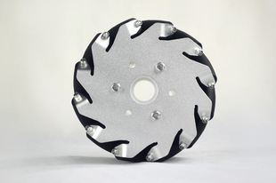 一套(4个)127mm轻载型麦克纳姆轮(mecanum wheel)带赛钢 14198S