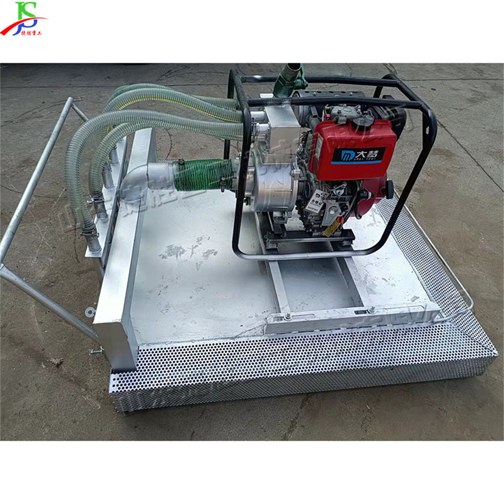 水田藕田鱼塘挖藕机 不锈钢浮体采藕机 莲藕水产养殖收获设备