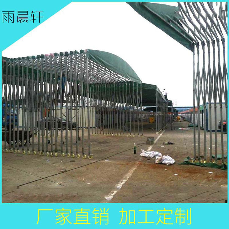 大型活动推拉蓬 户外仓库活动推拉蓬 推拉遮阳蓬批发