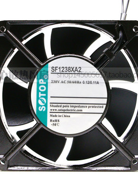 SOTOP SF1238XA2 XA1 230V 0.12/0.11A 12CM 小型机柜轴流风机