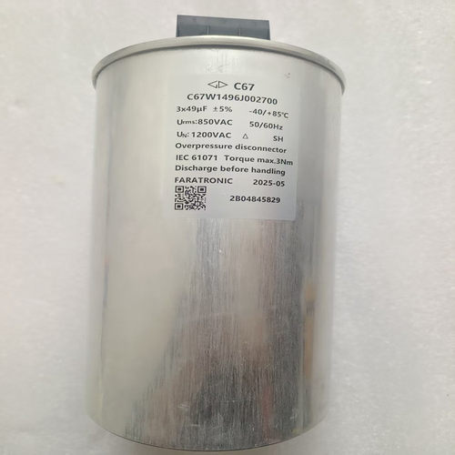 法拉 C67W1496J002700 3*49UF 850VAC FARATRONIC 光伏发电电容