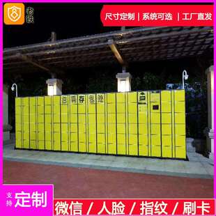 储物柜 存包柜 无尘车间工厂员工物品柜 寄存柜 洛阳智能自编密码
